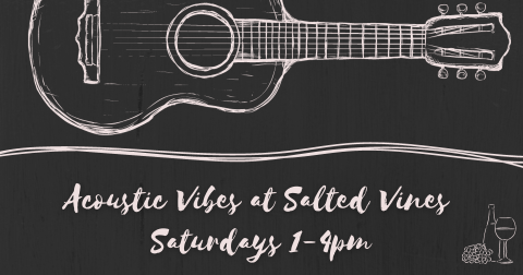 Acoustic Vibes at Salted Vines with Rick Arzt