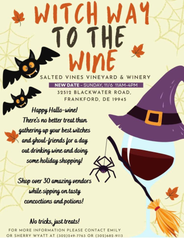 Witch Way to the Wine - Sip & Shop