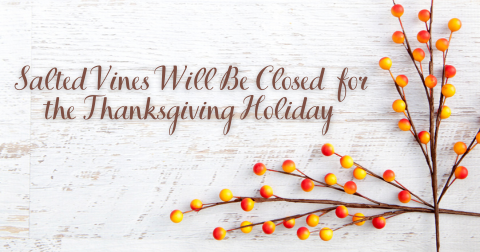 Closed for Thanksgiving Eve 